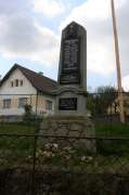 Denkmal der Gefallenen im I. Weltkrieg in Zborovy