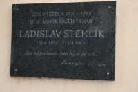 Gedenktafel an Ladislav Stehlk